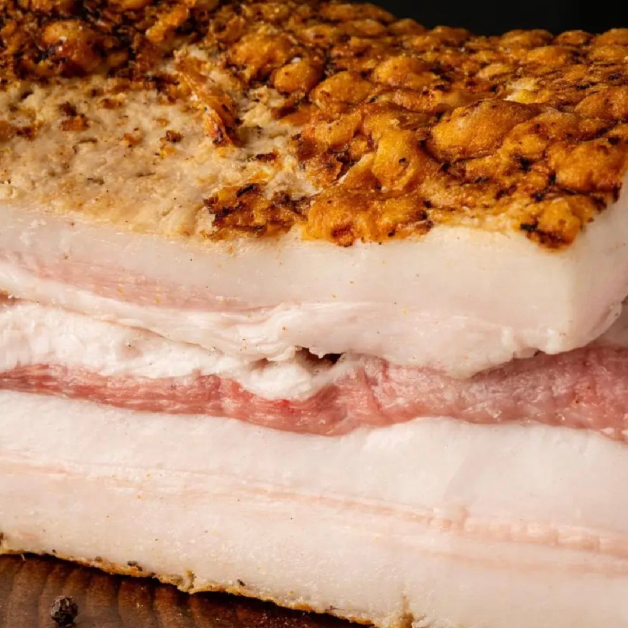 HOT SMOKED GENERALS SALO / PORK FAT