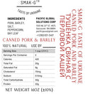 CANNED PORK & BARLEY