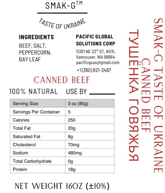 CANNED BEEF